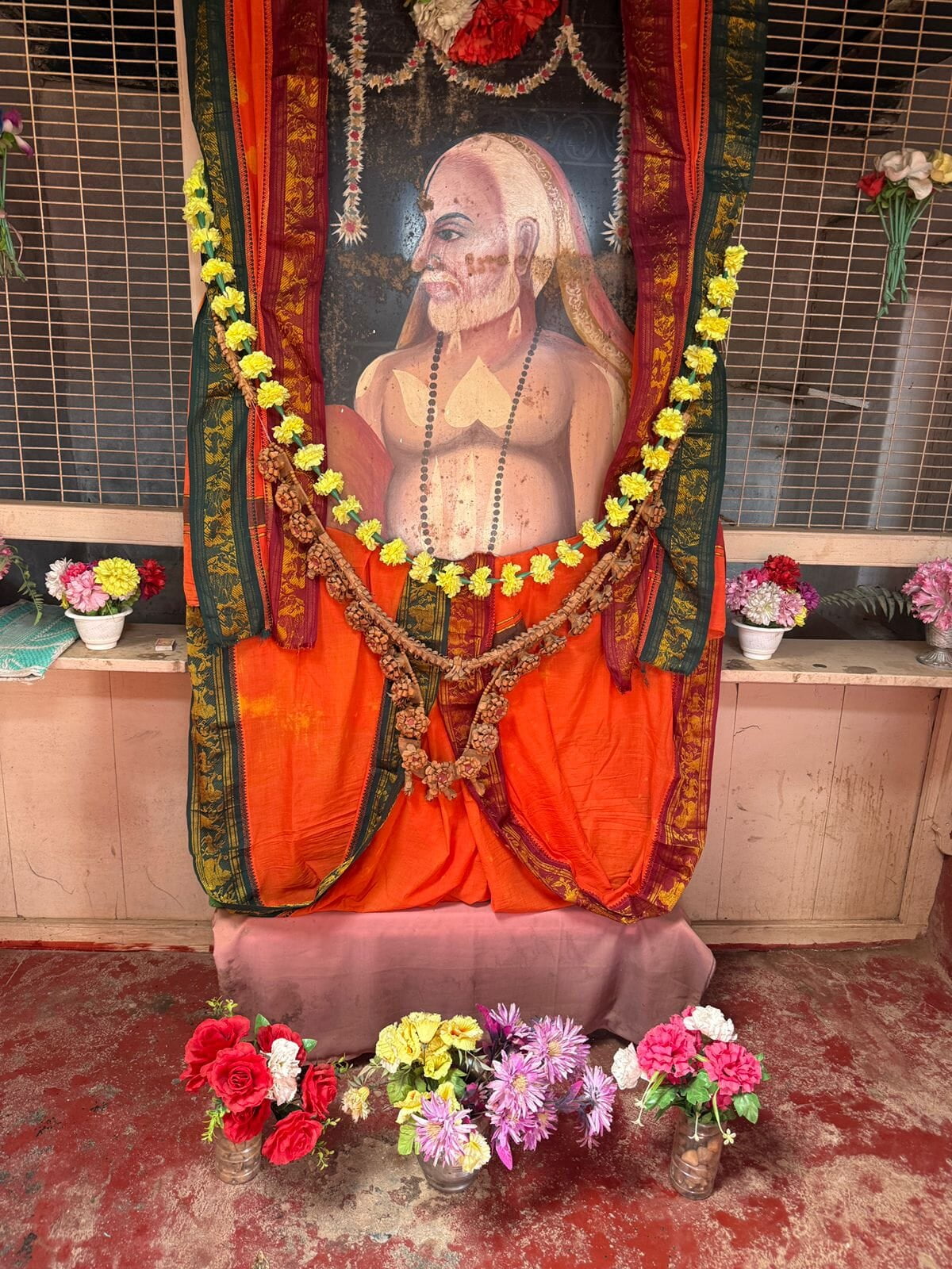 Pooja at Guruji Home